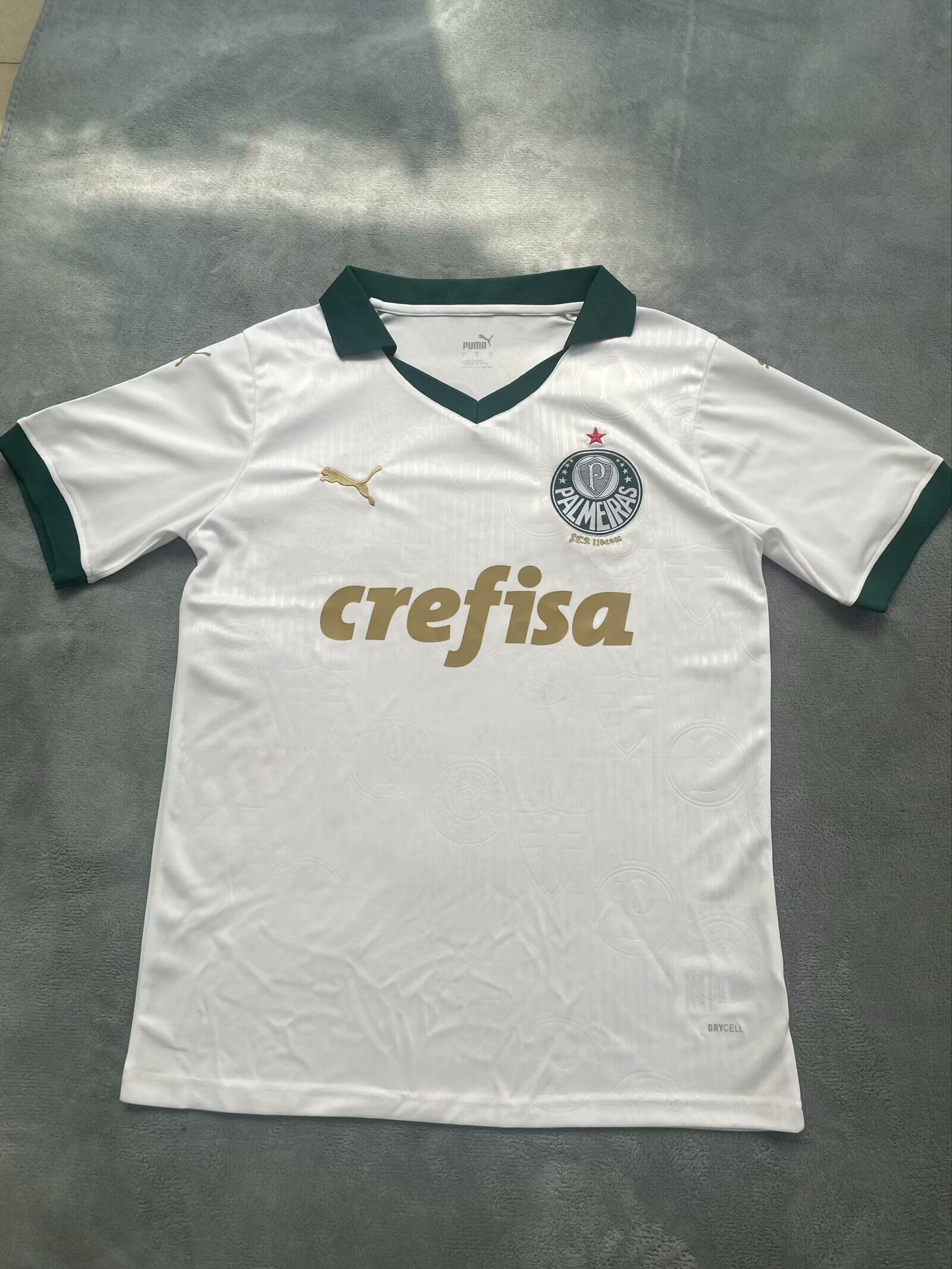 AAA Quality Palmeiras 24/25 Away White Soccer Jersey